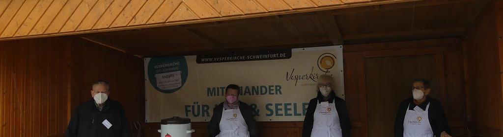 Der Verkaufsstand ist bereit!